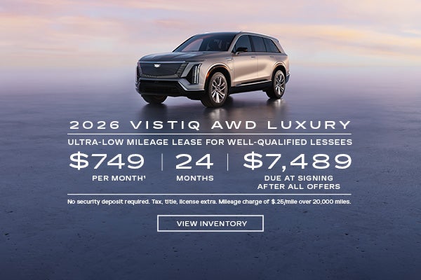2026 VISTIQ AWD LUXURY. Ultra-low milege lease for well-qualified lessees. $749 per month 24 mon...